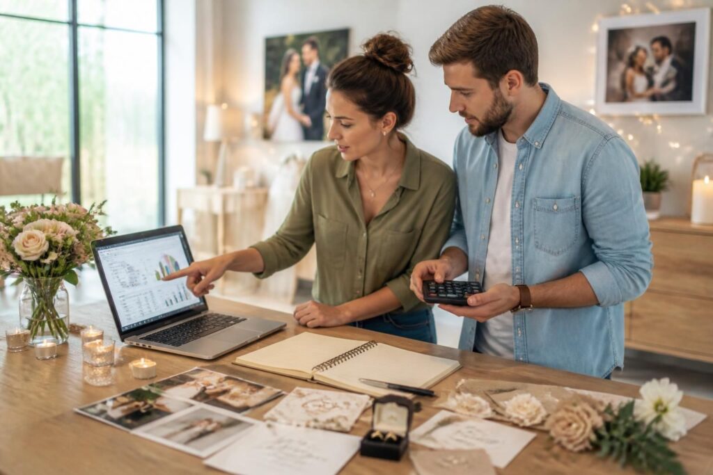 utilisez notre simulateur de budget mariage pour planifier facilement les dépenses de votre grand jour et maîtriser vos coûts en toute simplicité.