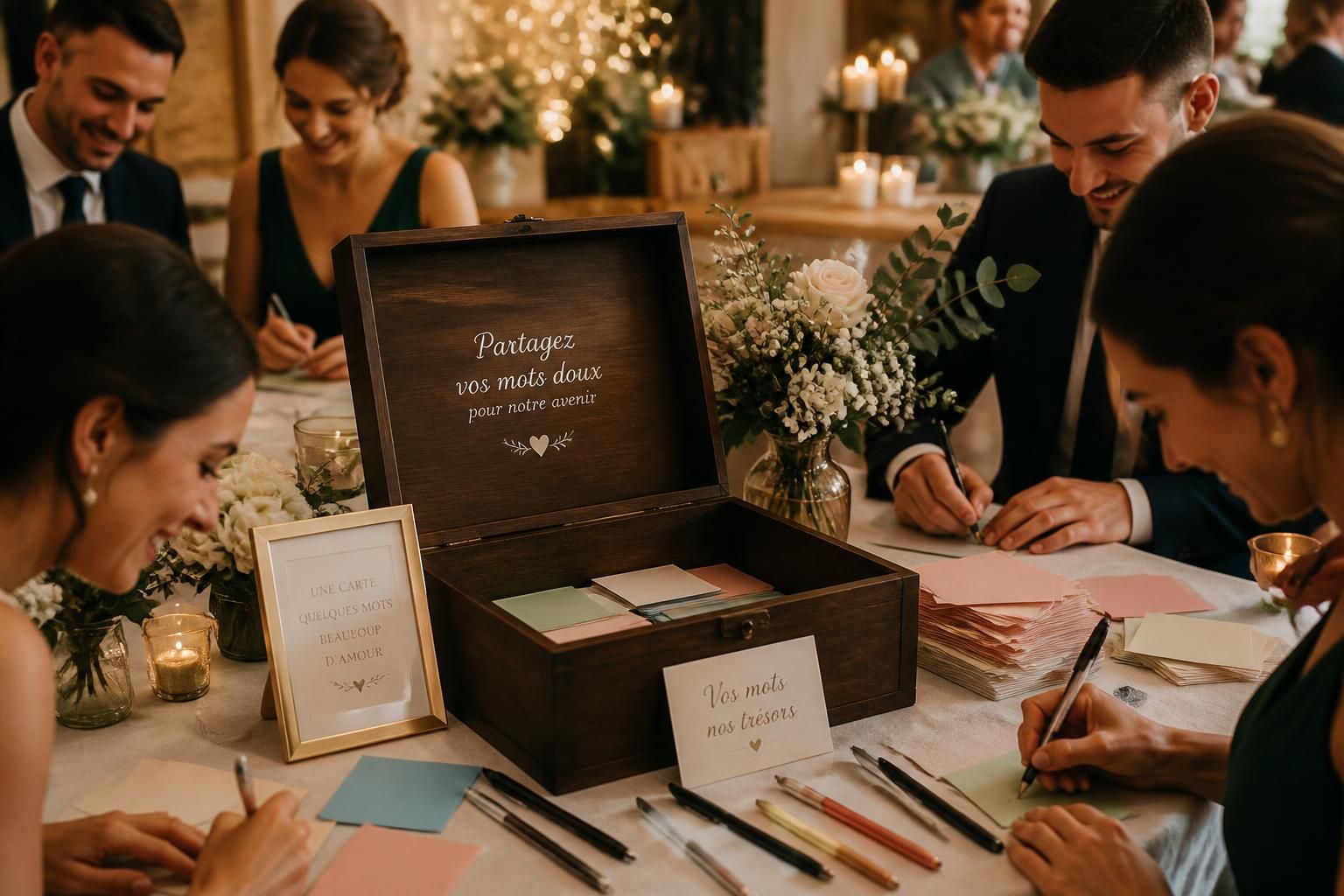 découvrez des alternatives originales au livre d'or traditionnel pour votre mariage, pour des souvenirs uniques et personnalisés.