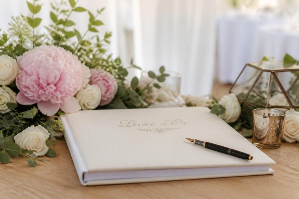 découvrez des idées inspirantes et touchantes pour rédiger un texte parfait dans un livre d'or de mariage, afin de laisser un souvenir mémorable aux mariés.
