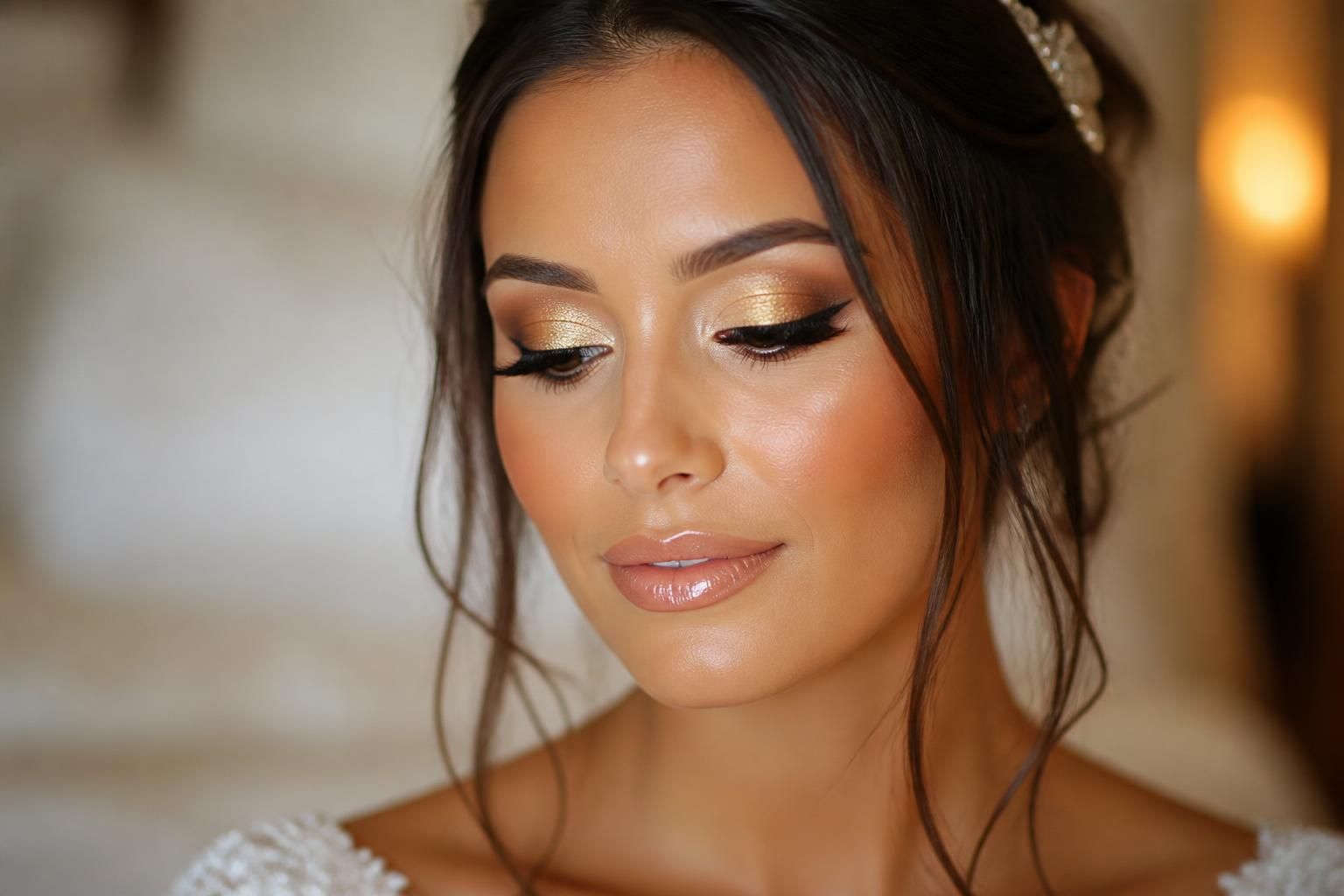 découvrez comment réaliser un maquillage de mariée doré pour un look lumineux et éclatant, parfait pour sublimer votre beauté le jour j.