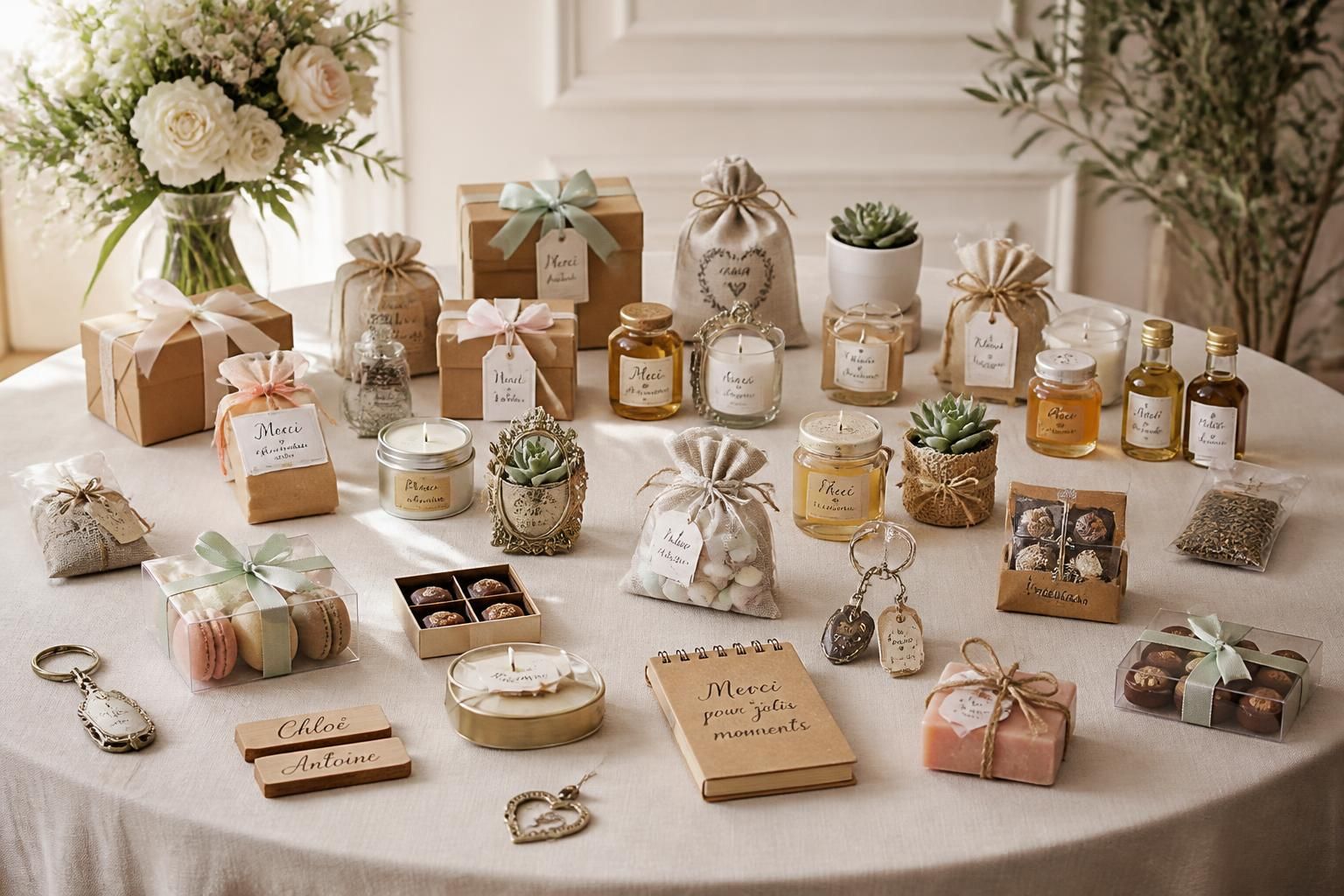 découvrez 30 idées originales de cadeaux pour remercier vos invités de mariage avec charme et créativité.