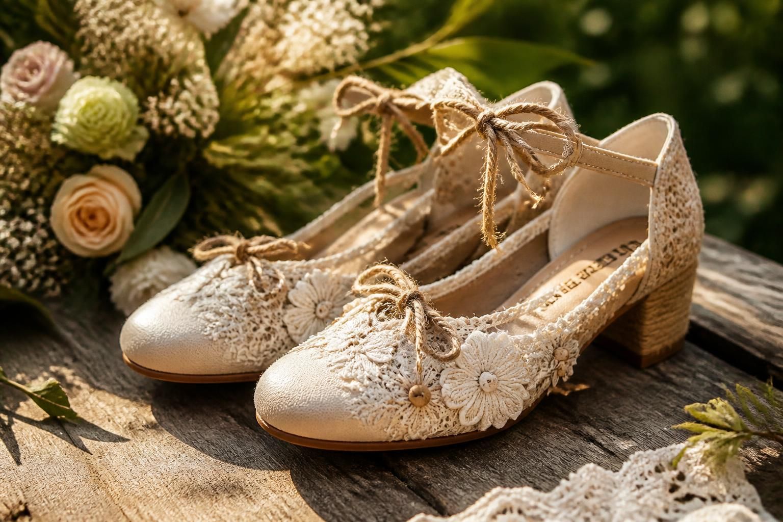 découvrez notre collection de chaussures de mariée bohème alliant élégance naturelle et confort pour un jour unique.