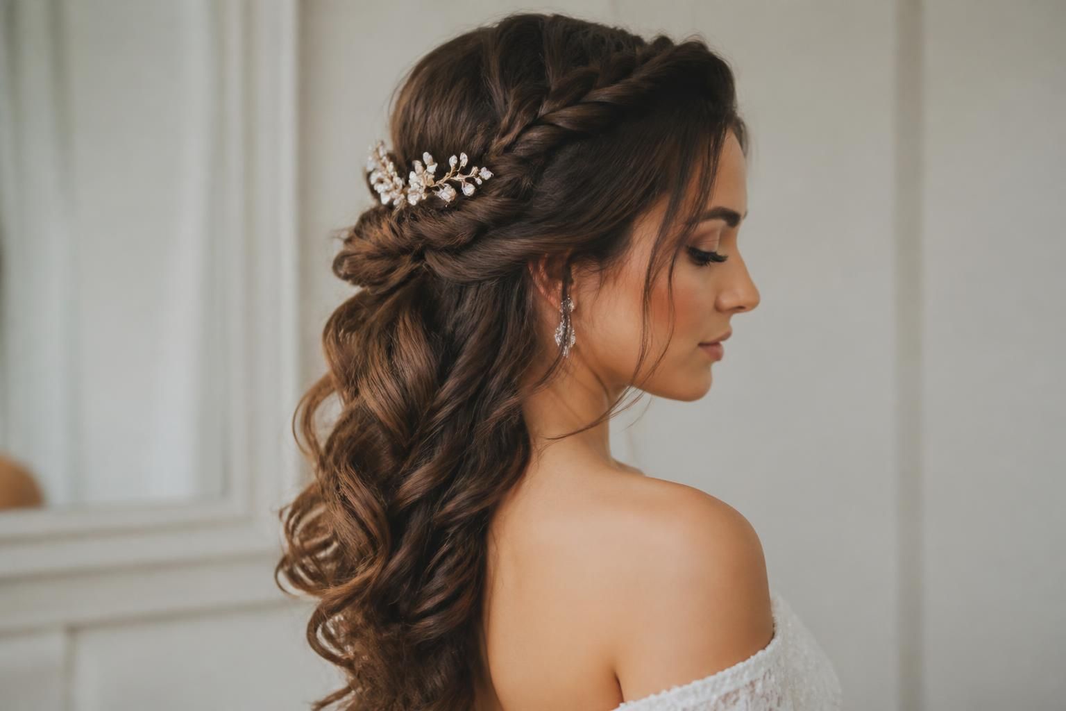découvrez les dernières tendances de coiffures de mariage pour cheveux longs et sublimatez votre jour j avec des styles élégants et modernes.