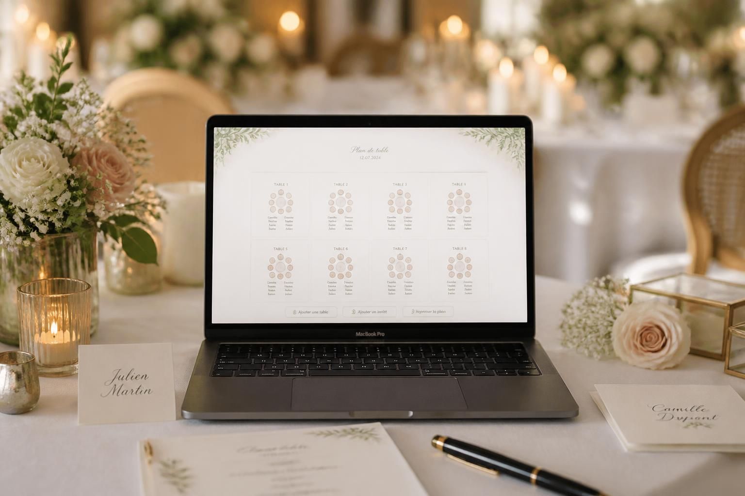 découvrez comment créer facilement et rapidement votre plan de table de mariage en ligne pour organiser parfaitement l'agencement de vos invités.