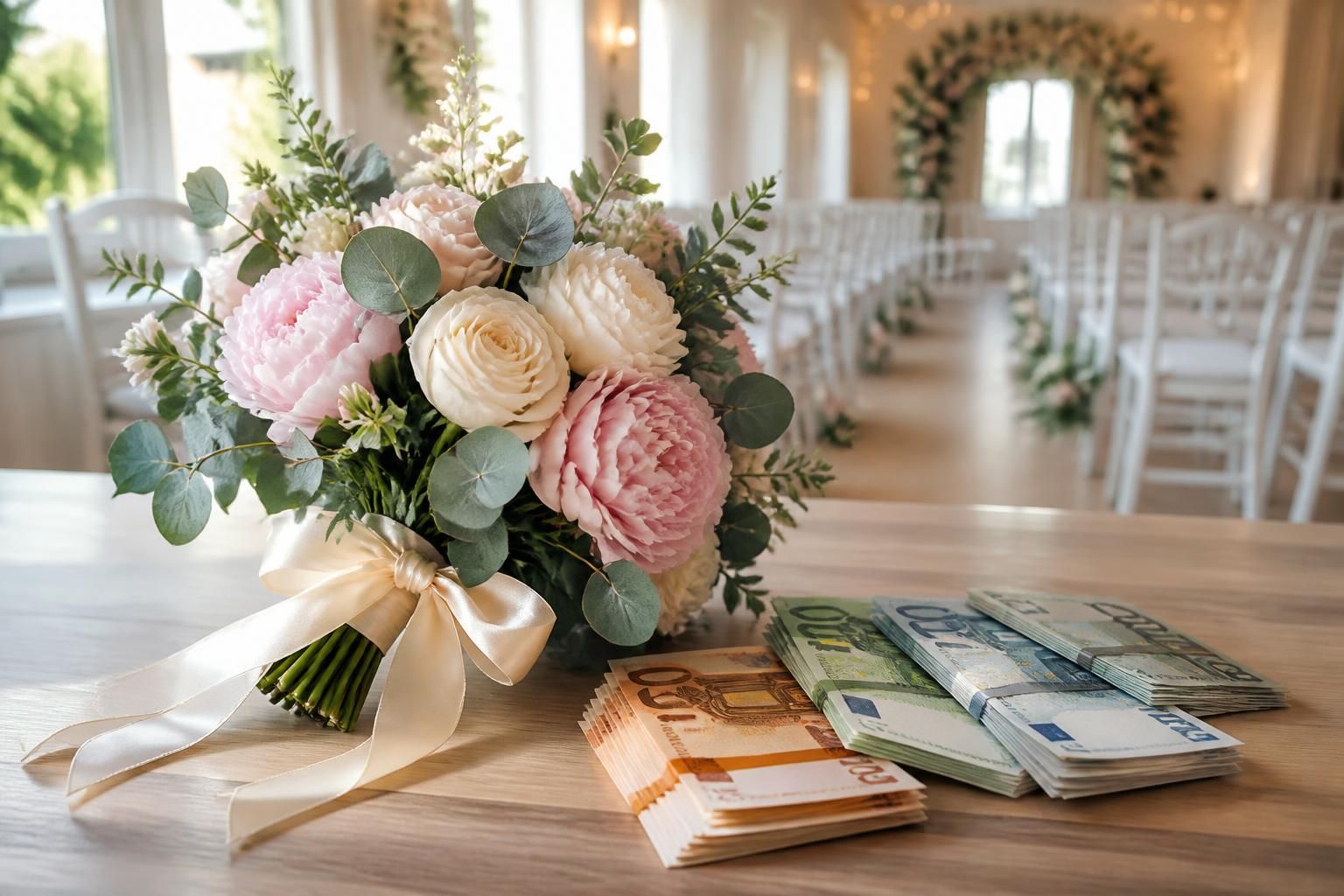 découvrez combien prévoir pour le prix d'un bouquet de mariée et trouvez des conseils pour choisir un bouquet qui correspond à votre budget et à votre style.